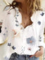 Printed Long Sleeve Blouse