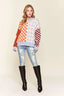 ADORA Checker and Houndstooth Sweater