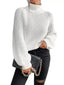 Chunky Knit Turtleneck Long Sleeve Sweater