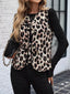 Leopard Print Tie Front Vest Coat