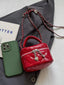 Quilted Pattern Crossbody Bag