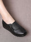 PU Leather Flats Sip-Ons