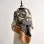 Geometric Pattern Raw Hem Scarf