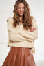 ADORA Ruffle Detail Adorable Sweater