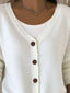 Full Size V-Neck Button-Down Knit Cardigan Plus Size