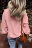 Round Neck Long Sleeve Sweatshirt