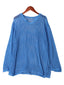 Openwork Relaxed Fit Knit Cover Up