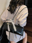 Lace Decor Shoulder Bag