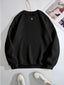 Paris Eiffel Tower Graphic Round Neck Sweatshirt