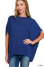 Zenana Drop Shoulder Short Sleeve Knit Top