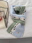 Sheep Pattern Knitted Scarf