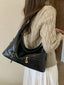Leather Hobo Shoulder Bag