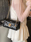 Quilted Chain Strap Crossbody Bag