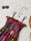 Smocked Leopard Cami Dress