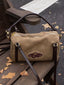 Barrel Handbag with Adjustable Strap