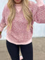 Leopard Long Sleeve Relaxed Fit Sweatshirt