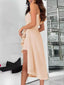 One-Shoulder Ruffle High-Low Dress