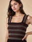 Tiered Square Neck Maxi Dress