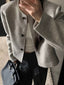 Button Up Tweed Cropped Jacket