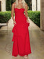 Sweetheart Neck Ruffled Maxi Cami Dress