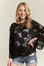 ADORA  Bell Sleeve Crochet Top