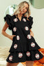 BiBi Sequins Baseball Patch Gameday Dress