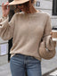 Openwork Dropped Shoulder Sweater