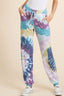 BiBi Tie Dye French Terry Casual Pants