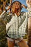 BiBi Casual Check Shirts with Hood