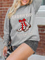 GIDDY UP ITS GAME DAY Cowgirl Boots Graphic Sweatshirt
