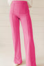 High-Waisted Bootcut Pants