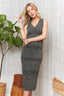 ADORA Lurex Crochet Dress with Lining