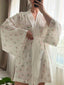 Floral Print Lightweight Lounge Nightgown