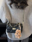 Quilted Leather Crossbody Bag