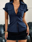Short Sleeve Button-Up Shirt
