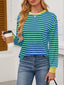 Striped Long Sleeve Casual T-Shirt