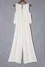 Round Neck Sleeveless Jumpsuit