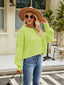 Round Neck Long Sleeve Sweater