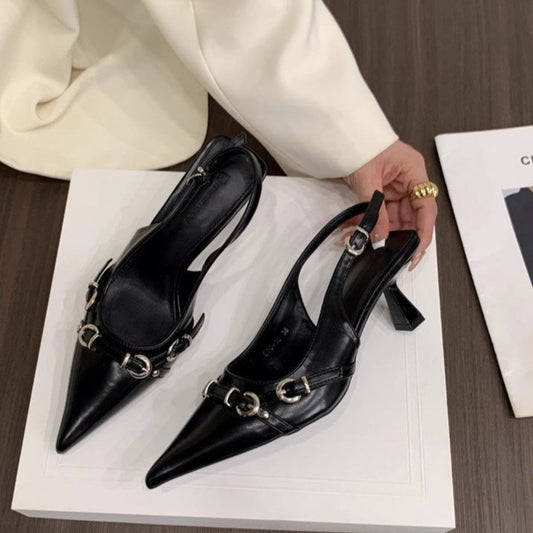 Slingback Pointed Toe Pumps