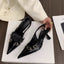 Slingback Pointed Toe Pumps