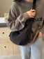 Casual Solid Color Lightweight Crossbody Bag