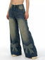 Bow Wide Leg Jeans