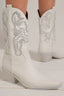 Beast Fashion Rhinestone Detail Point Toe Boots