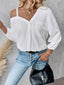 Asymmetrical Cold Shoulder Shirt