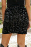 Sequin Mini Skirt