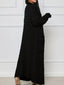 Cable Knit Longline Sweater Cardigan with Pockets
