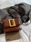 Buckle Decor Crossbody Bag
