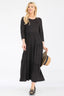 Celeste Full Size Asymmetric Tiered Midi-Dress Plus Size