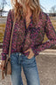 Polka Dot Button Up Shirt