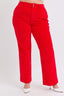 Judy Blue Plus Size High Waist Corduroy Trouser Wide